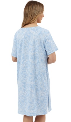 Marlon Basic 100% Cotton Jersey Short Sleeve Nightdress